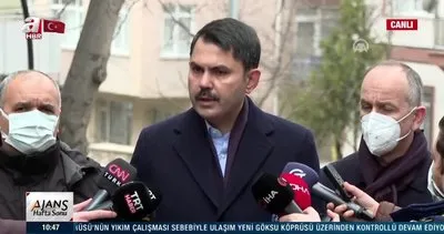 Bakan Kurum Ankara’daki apartmanla ilgili canlı yayında konuştu | Video