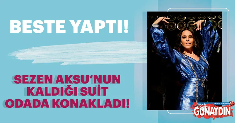 Sezen Aksu odasında kaldı