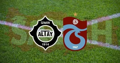 Altay Trabzonspor maçı canlı izle! TFF Süper Lig Altay Trabzonspor maçı canlı yayın kanalı izle! | Altay TS maçı şifresiz nasıl izlenir?