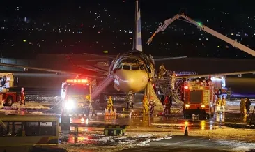 Güney Kore’de korkutan yangın: Yolcu uçağı alev aldı