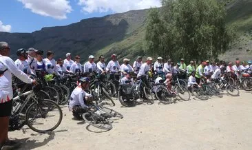 Bitlis Nemrut’tan Adıyaman Nemrut’a bisiklet turu başladı