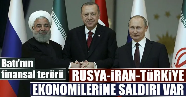 Erdoğan-Putin-Ruhani zirvesi sonrası Türk Lirası, Ruble ve Riyal değer kaybetti