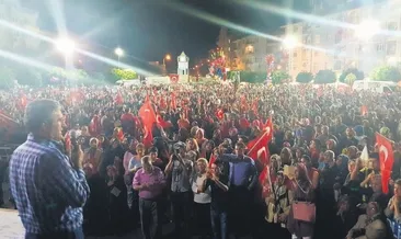 Güçlü Türkiye şehitlerin eseri