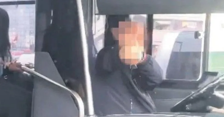 İETT şoföründen kadın yolcuya skandal hareket