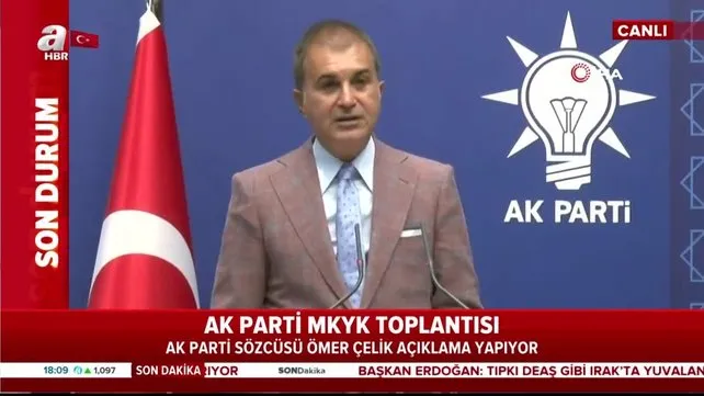 Son dakika! AK Parti MKYK sonrası Ömer Çelik'ten önemli açıklamalar | Video
