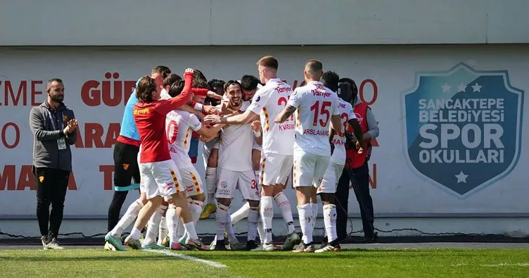 Göztepe, play-off hattına yaklaştı