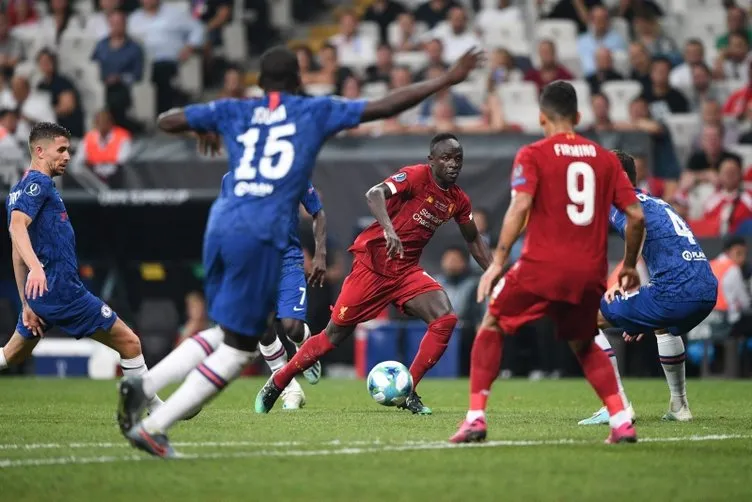 İşte Liverpool ve Chelsea arasında oynanan Süper Kupa finalinden kareler