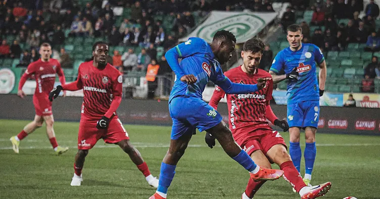 Çaykur Rizespor, Gaziantep FK’yi geriden gelerek geçti!