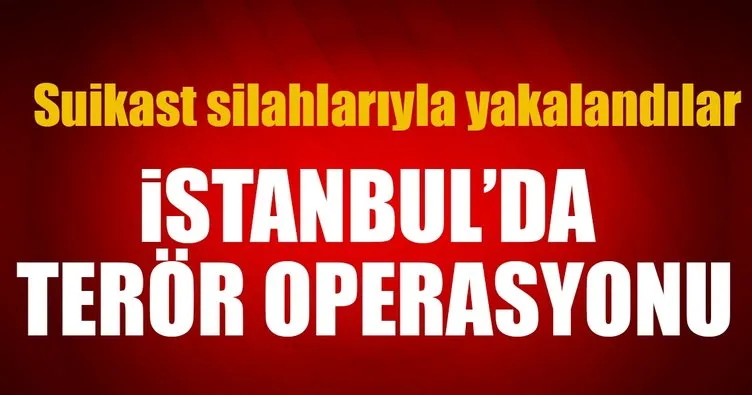 İstanbul’da eylem hazırlığındaki 4 DHKP-C’li yakalandı