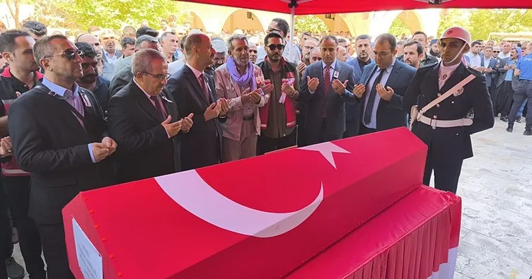 Şehit polis Urfa’da toprağa verildi