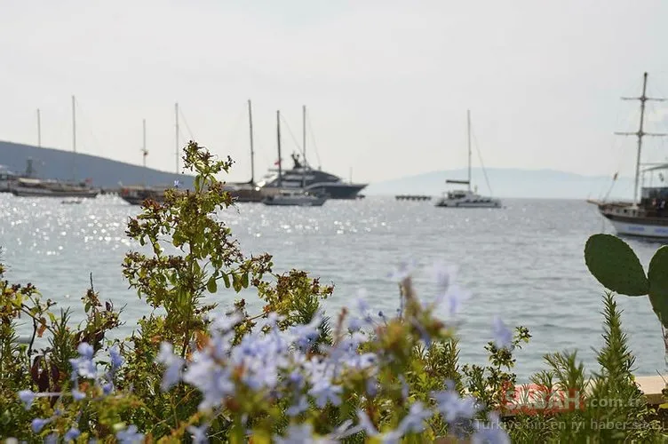 Lüks yat Dar Bodrum’a geldi