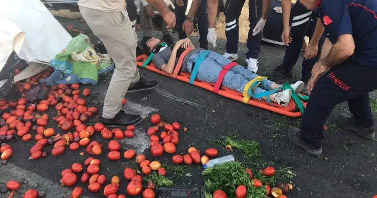 Nusaybin’de trafik kazası: 2 yaralı