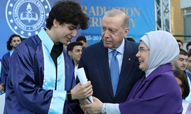 Başkan Erdoğan, mezuniyet törenine katıldı