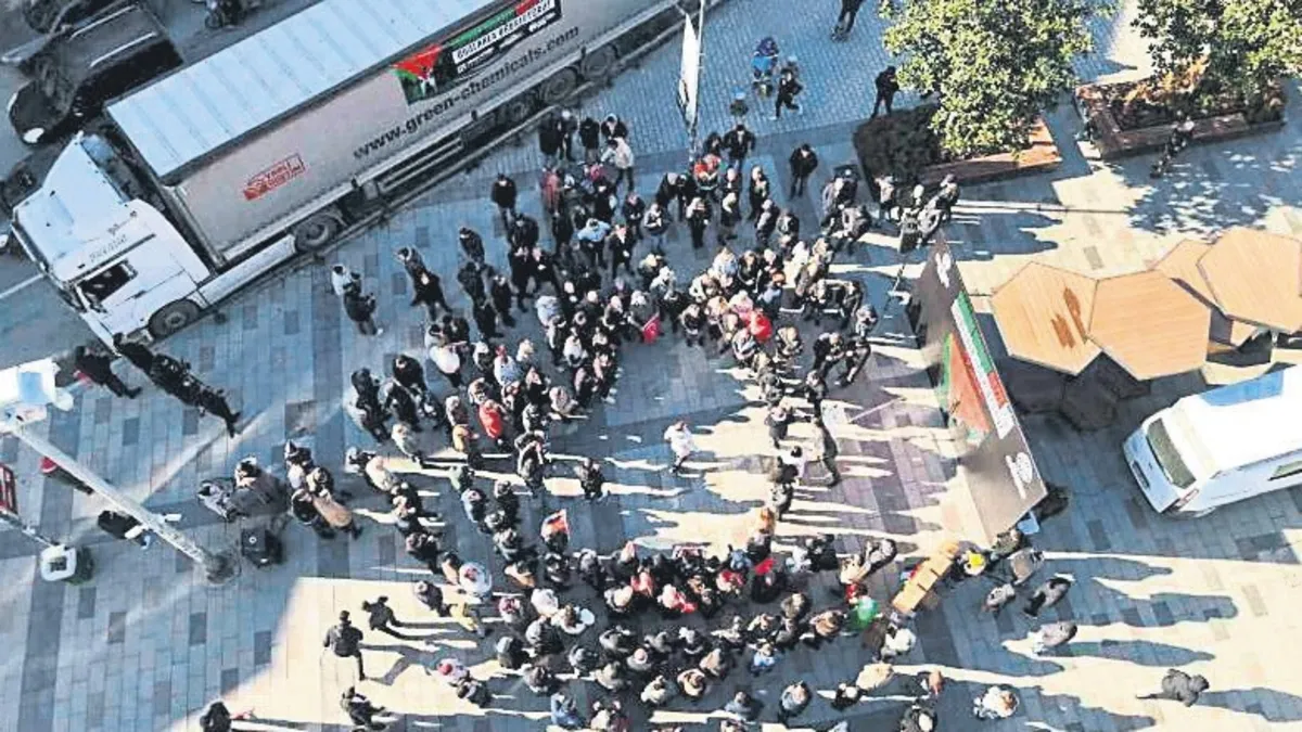 Arnavutköy Gazze için tek yürek oldu