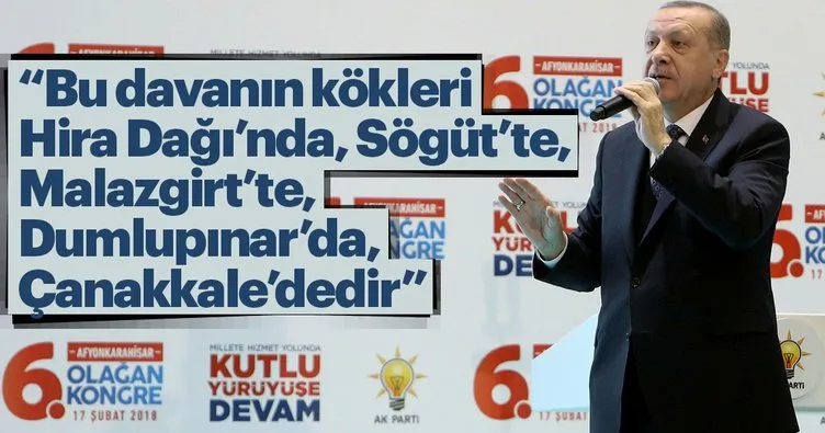 Cumhurbaşkanı Erdoğan'dan Eskişehir'de flaş açıklamalar