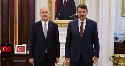 Vali Ayhan Bakan Soylu’yu ziyaret etti #ankara Vali Ayhan Bakan Soylu’yu ziyaret etti #ankara