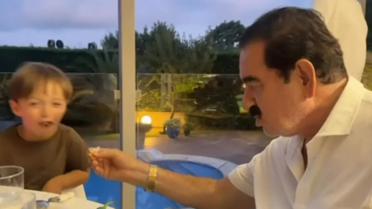 İbrahim Tatlıses torunu Ayel'i elleriyle besledi! Dede torunun keyifli anlarına bakın... - Galeri - Trend Magazin