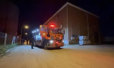 Eskişehir’de su arıtma tesisinin elektrik panosunda yangın