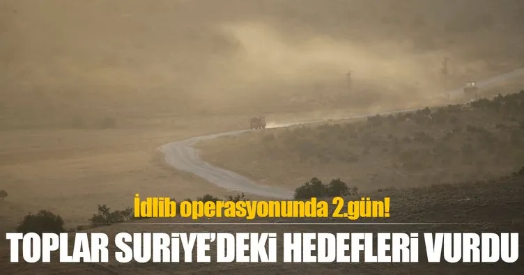 Türkiye’den ÖSO’ya destek için top atışı yapıldı