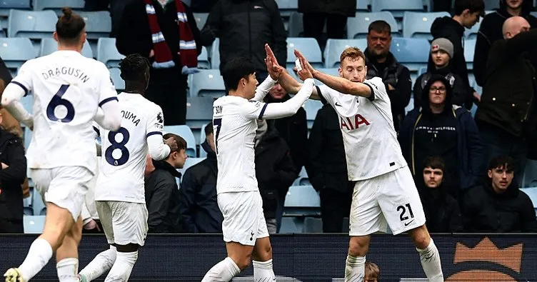 Tottenham, Aston Villa deplasmanında 4 golle galip geldi