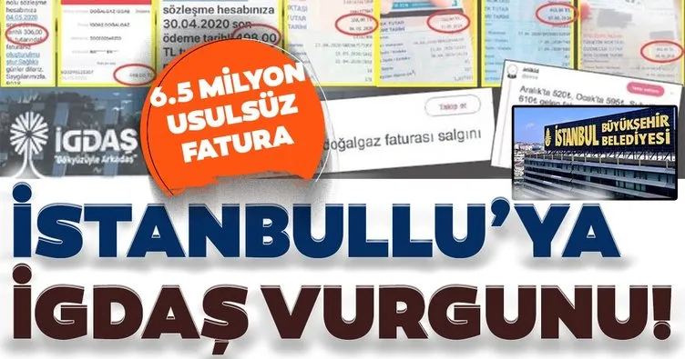 İstanbullu’ya İGDAŞ vurgunu