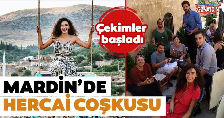 Mardin’de Hercai fırtınası başladı