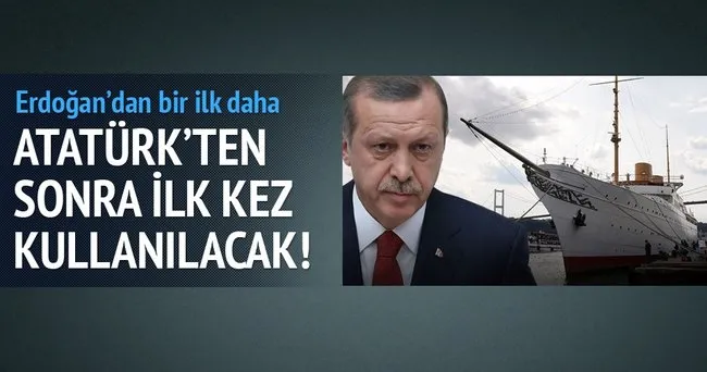 Atatürk’ün yatında bir ilk