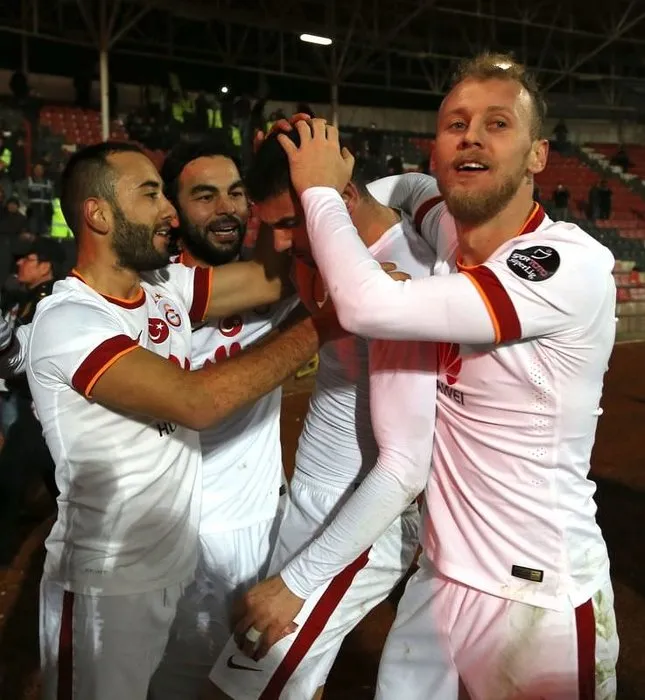Gaziantepspor - Galatasaray maçının fotoğrafları