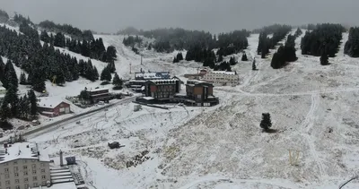 Uludağ özlediği kara kavuştu