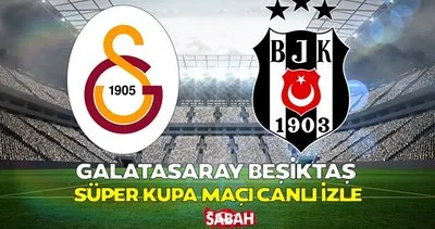 SÜPER KUPA MAÇI CANLI YAYIN İZLE|| GS-BJK maçı hangi kanalda, nerede yayında? İşte, Galatasaray Beşiktaş maçı canlı izle LİNKİ!