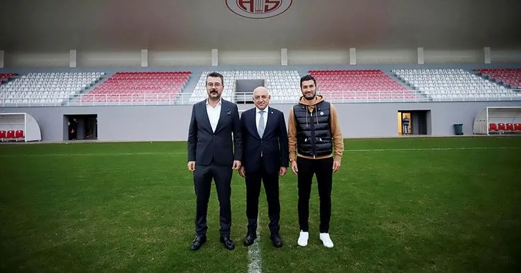 TFF Başkanı Mehmet Büyükekşi’den Antalyaspor’a ziyaret!