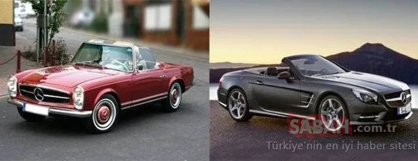 Efsane otomobillerin inanılmaz değişimi