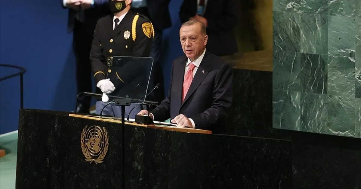 SON DAKİKA | Birleşmiş Milletler 77. Genel Kurulu! Başkan Erdoğan:  Teröristleri desteklemekten vazgeçin - Son Dakika Haberler