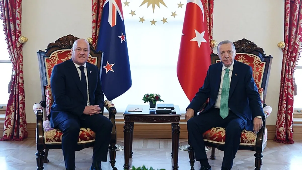 Başkan Erdoğan, Yeni Zelanda Başbakanı Luxon onuruna yemek verdi Başkan Erdoğan, Yeni Zelanda Başbakanı Luxon onuruna yemek verdi