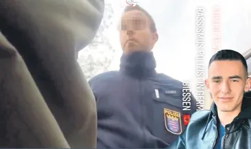 Arnavut genç polisi tuş etti