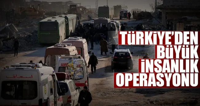 Türkiye’den Halep’e yaşam koridoru