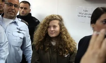 Filistinli cesur kız Ahed’in duruşması 11 Mart’a erteledi