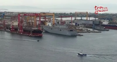 TCG Anadolu 4 ay sonra yeniden Tuzla’da | Video