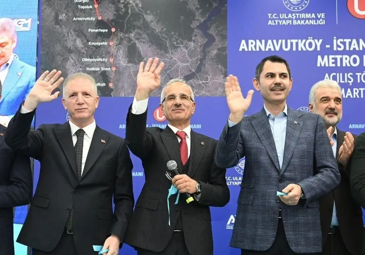 Yeni metro hattı devrede! Sadece 8 dakikada gidilebilecek: Murat Kurum: İstanbul’un çilesi bitecek