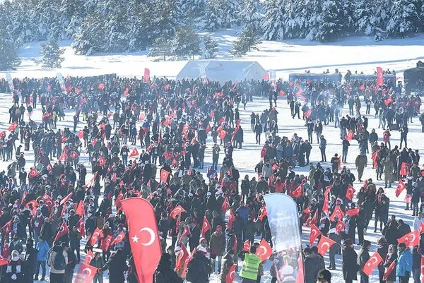 Sarıkamış şehitlerini anma yürüyüşü