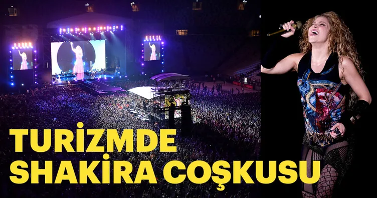 Turizmde Shakira coşkusu