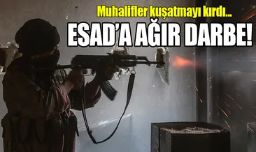 Muhalifler Şam’da Kabun kuşatmasını kırdı!