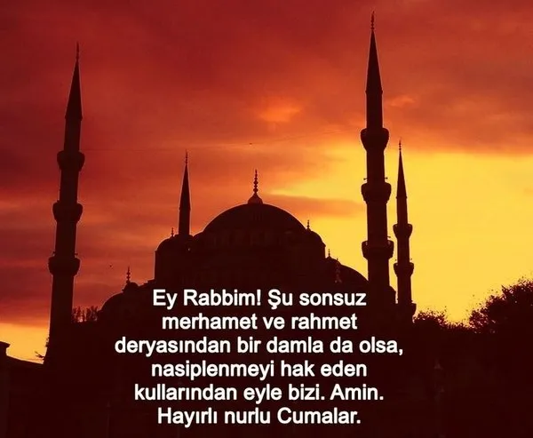 Cuma mesajları burada! En güzel en anlamlı en güzel Cuma mesajları sabah.com.tr'de... (19 Ocak)