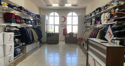 Kızılay Ağrı'da üniversite öğrencilerine ücretsiz giyim #agri