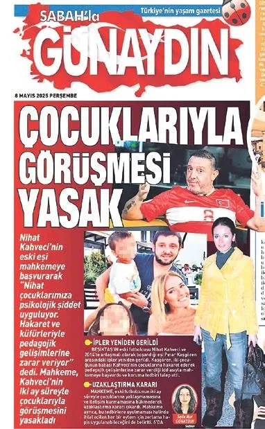 Uzaklaştırma yetmedi! Eski eşinden Nihat Kahveci’ye suç duyurusu! O mesajlar dosyaya girdi...