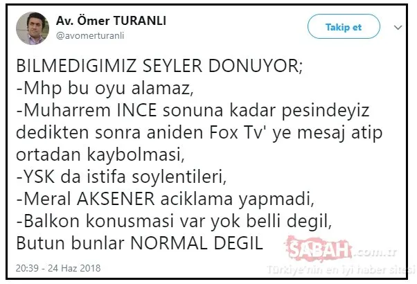 FETÃ'cüler sosyal medyada Åok geçirdi