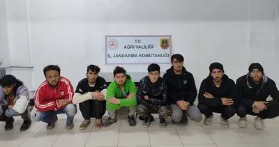 Ağrı jandarma ekiplerinden düzensiz göçmen, kaçakçılık ve uyuşturucu operasyonlarında başarılı