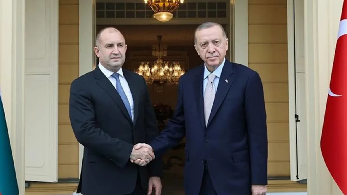 SON DAKİKA I Başkan Erdoğan, Bulgaristan Başbakanı Rumen Radev ile görüştü