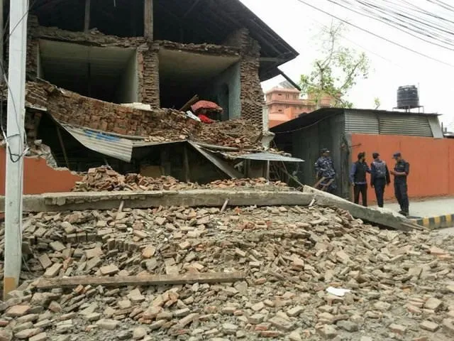 Nepal’deki depremden ürküten kareler
