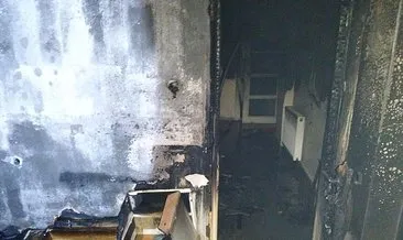 Adana’da korkutan yangın: Ev kullanılamaz hale geldi! #adana